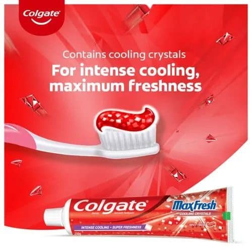 Colgate MaxFresh Red Gel Toothpaste, 150 gm view 2