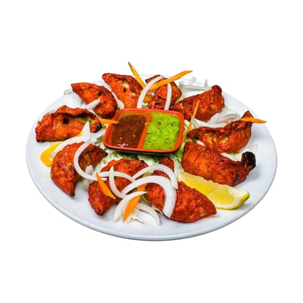 Veg Paneer Achari Momos (Full)
