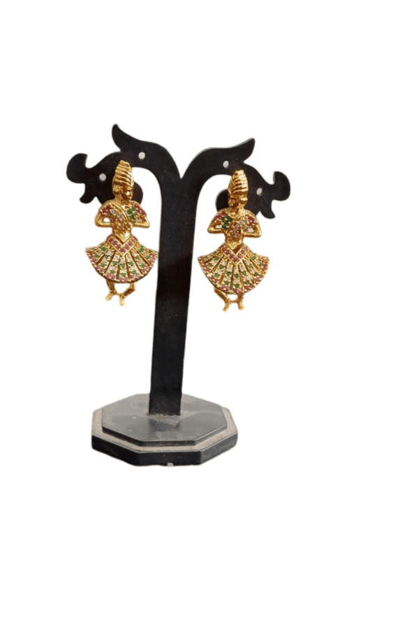 Dancing Lady Dangle Earrings