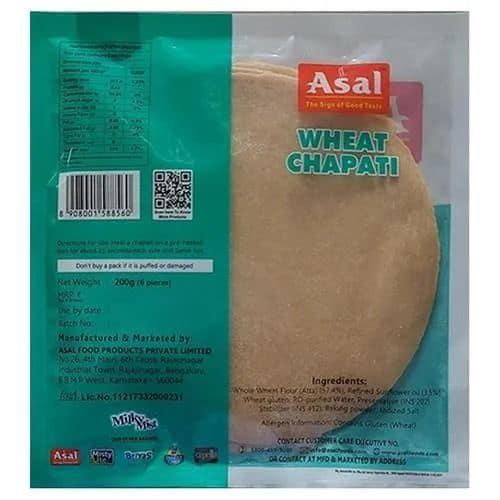Asal Chapathi - Half Cooked, 200 gm view 2