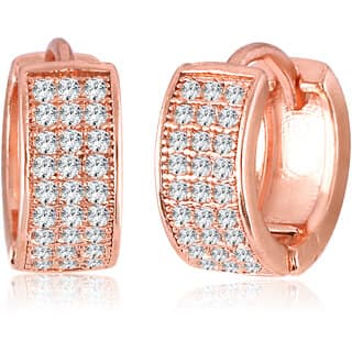 Vivastri Shimmering Charming Cz stone clip on Bali stud Earring for Women and Girls [VIVA2704ERG] view 2