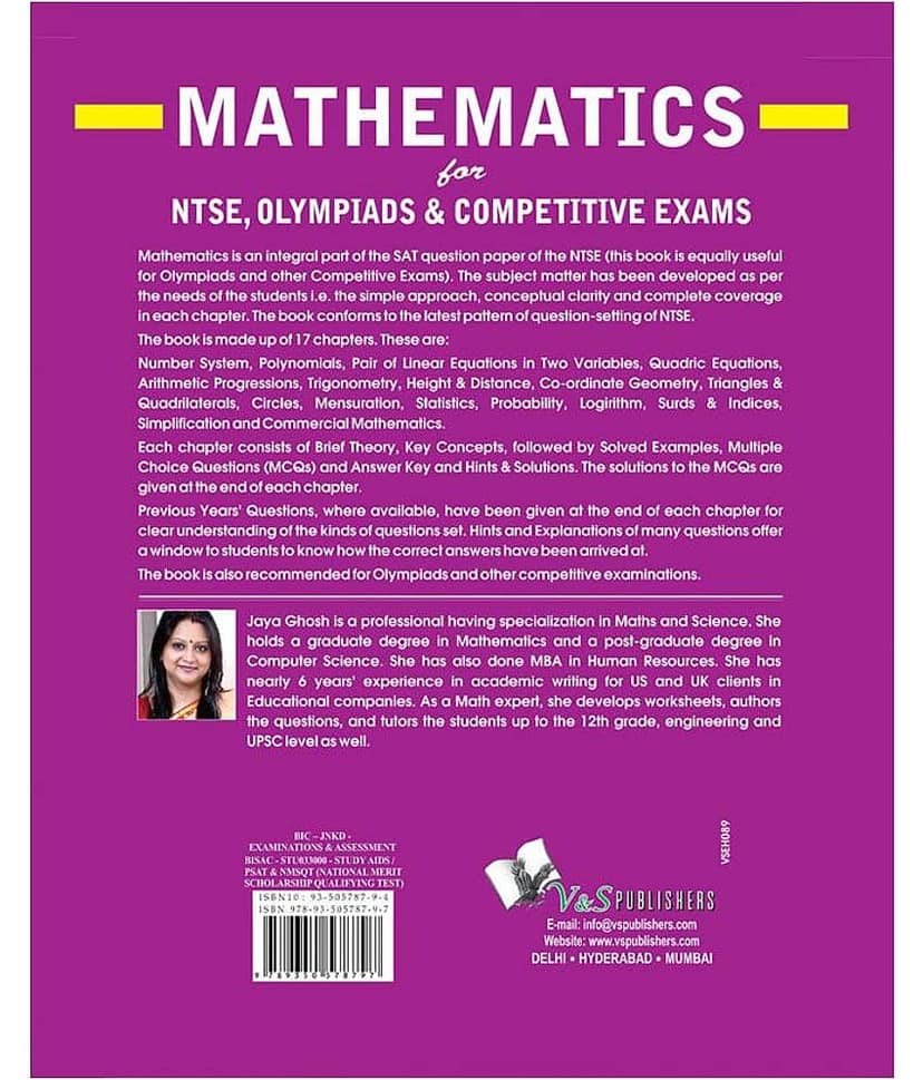 Mathematics -For NTSE,olympiads & competitive exams view 2