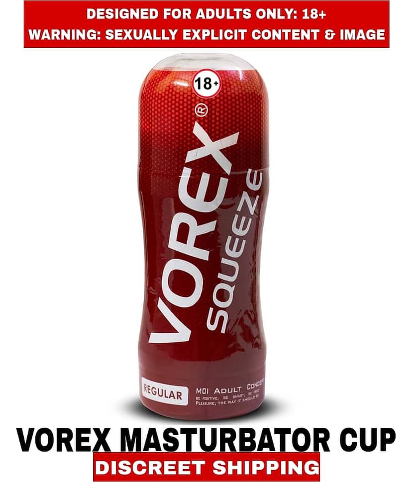 Sexual Wellness Men's Sex Toys Vorex Squeeze Pussy Masturbator Cup Fleshlight For Men