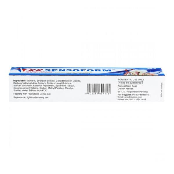 RR Sensoform Dental Gel 80 Gms view 2
