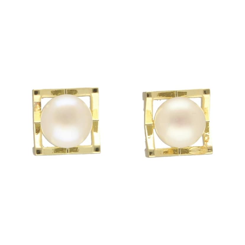 Sri Jagdamba Pearls Ishani Pearl Earrings view 2