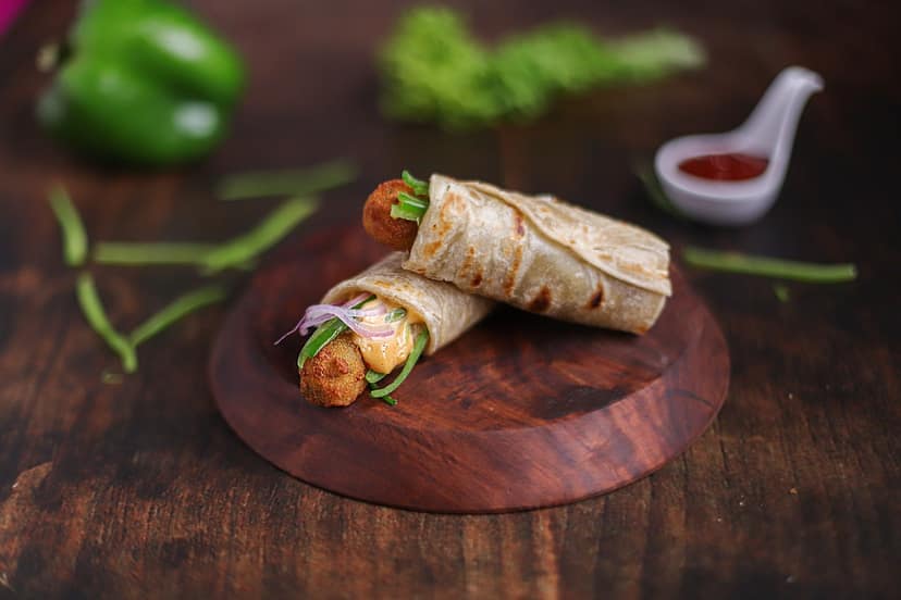 Veg finger wheat roll