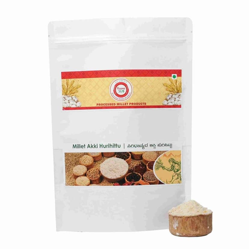 Millet Akki Huri Hittu 400 Gms view 2