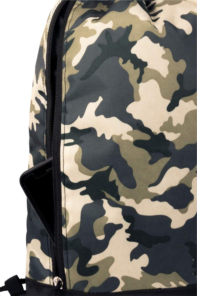 JJ Jonex Multicolour Army Design Reversible Polyester Drawstring Bag view 2