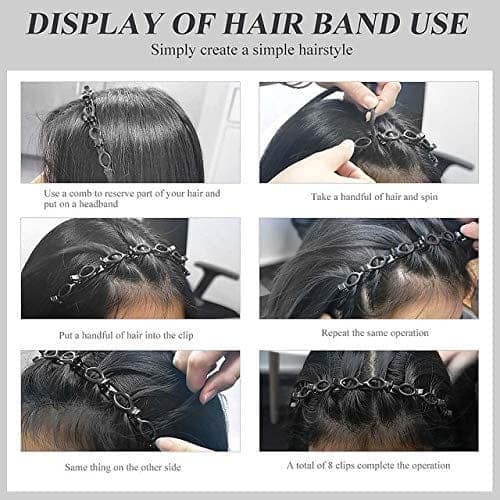 Nawani Hair Clips for Girl and Lady, Barrettes for Thin or Thick Hair, Double Bangs Hairstyle Hairpin, Alligator Clips, for Makeup, Washing Face, view 2