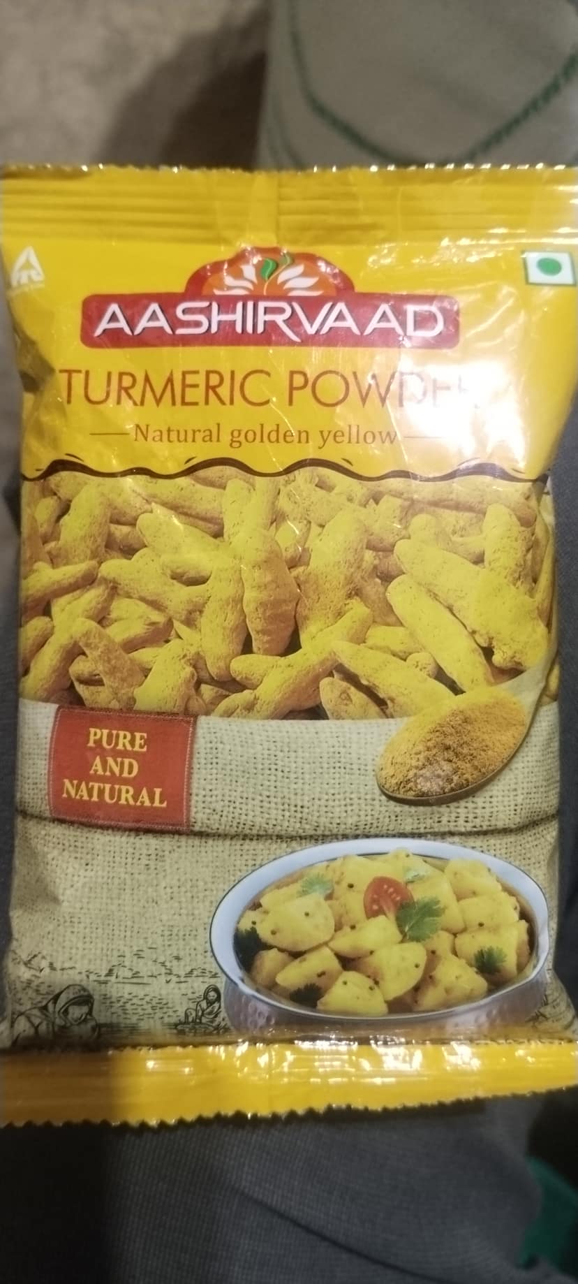 Aashirwad turmeric powder