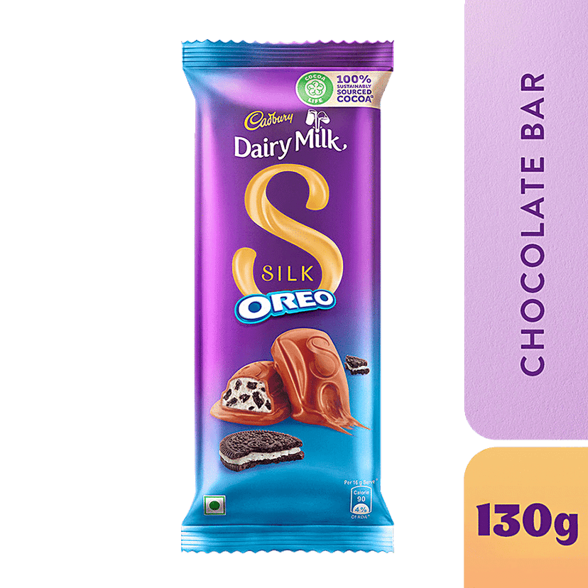 Cadbury Dairy Milk Silk Oreo, 130 g