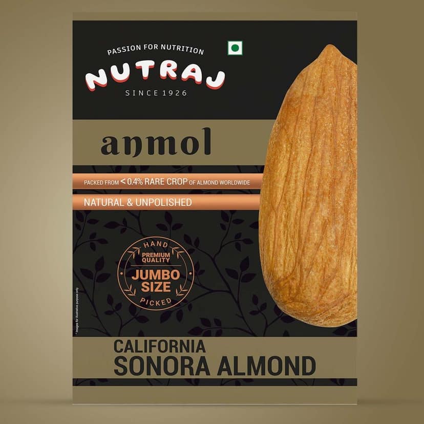 Nutraj Anmol Sonora Almond Kernel, Jumbo Cashew, Akbari Pista & Walnut Kernel - Combo view 2