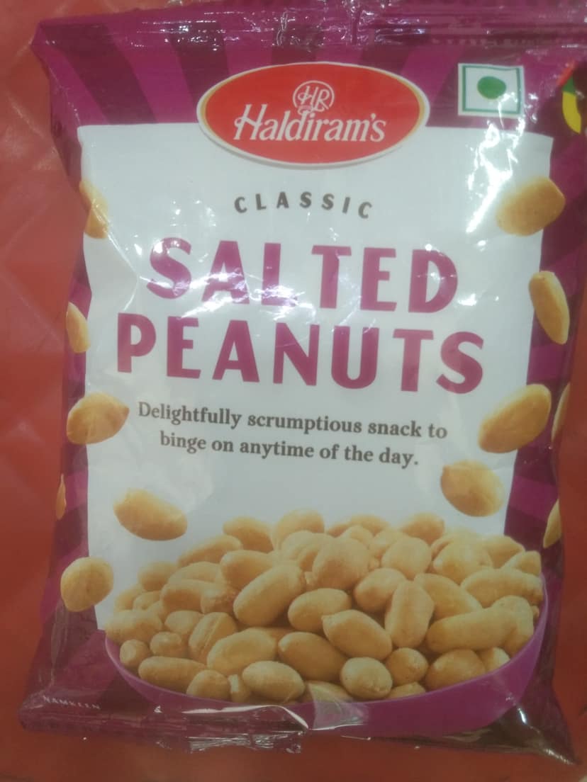 Haldiram salted peanut 34g