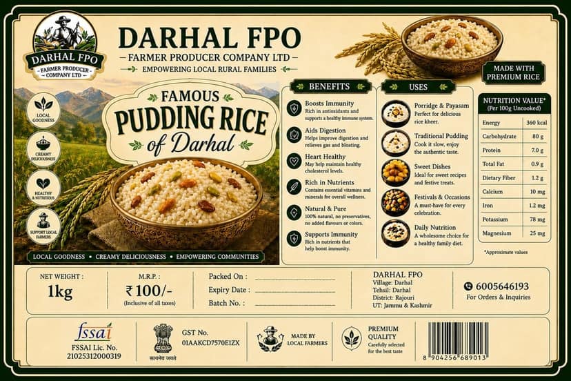 Puding Rice 1 kg view 2