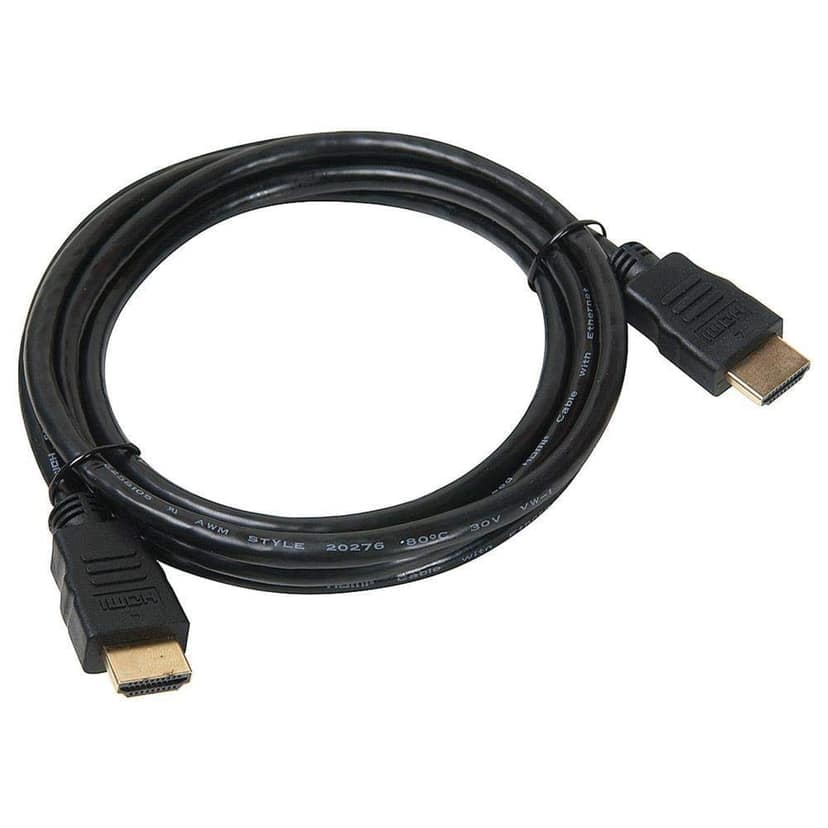 High-Speed HDMI Cable, 1.5 Meter - Supports Ethernet, 3D, 4K Video,Black view 2