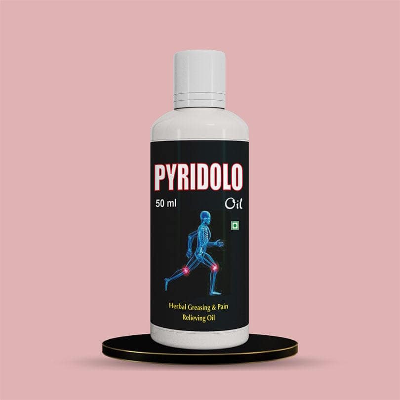 Pyridolo Ayurvedic Oil | Herbal Greasing & Pain Relieving Oil | 50ml
