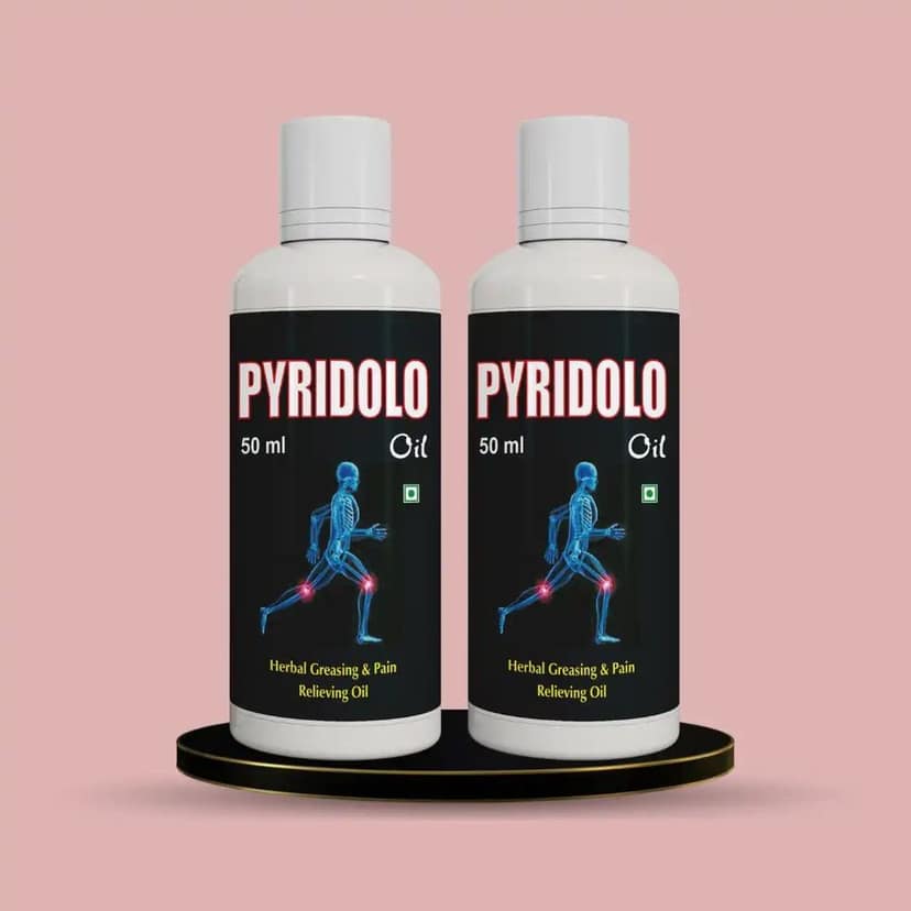 Pyridolo Ayurvedic Oil | Herbal Greasing & Pain Relieving Oil | 50ml view 2