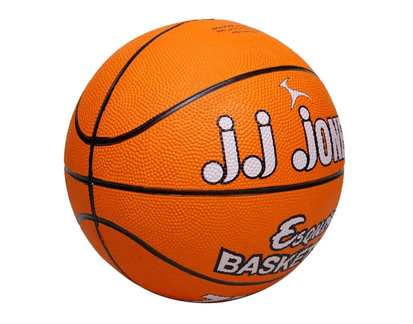 Jonex J Esquire No. 5 Rubber Basketball (Orange) view 2