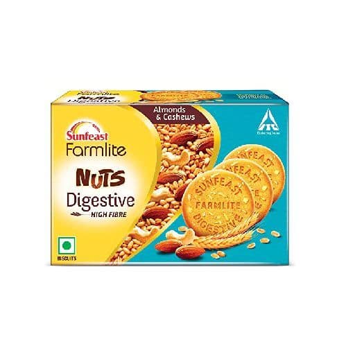 Sunfeast Nuts Biscuits 250 Gms