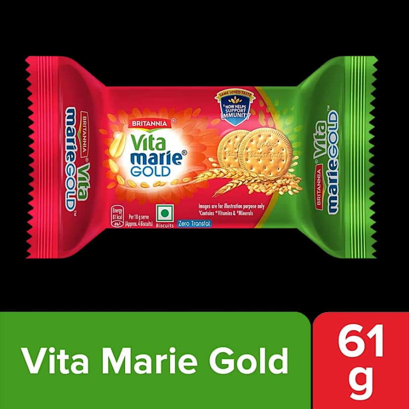 Britannia Vita Marie Gold Biscuits, 61 G