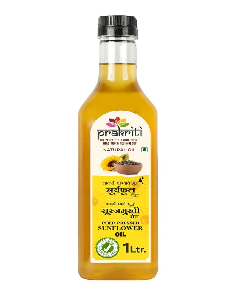Wooden Pressed / Cold Pressed Sunflower Oil