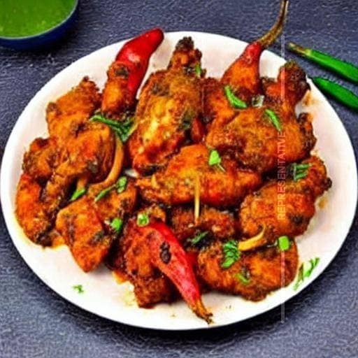 Mangle Pepper Fry Chicken