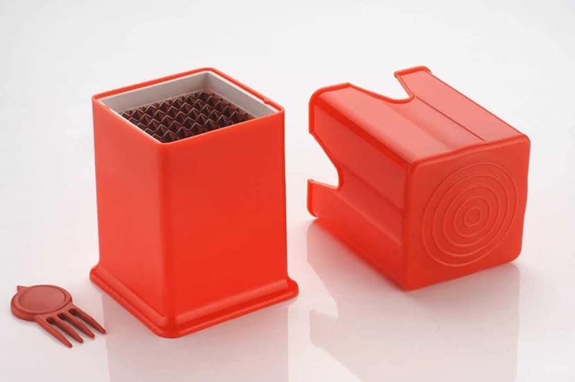 HAPPI Stainless Steel Blade Potato Chips Maker Cutter Slicer French Fries Cutters Push Type