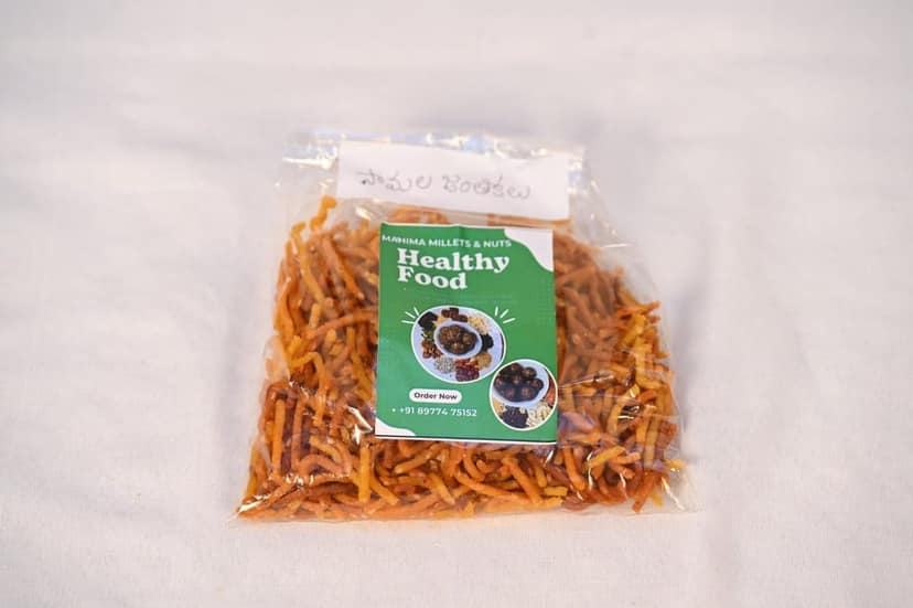 Buy Healthy Mix Snack - 150 Grams | Mahima Millets and Nuts | Order Now view 2