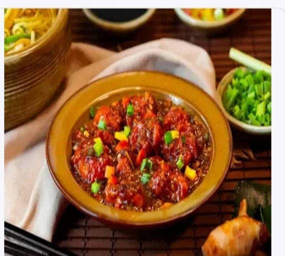 Veg Manchurian Dry