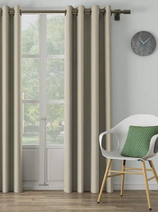 Ddecor Live Beautiful, Curtain Door Size, Beige