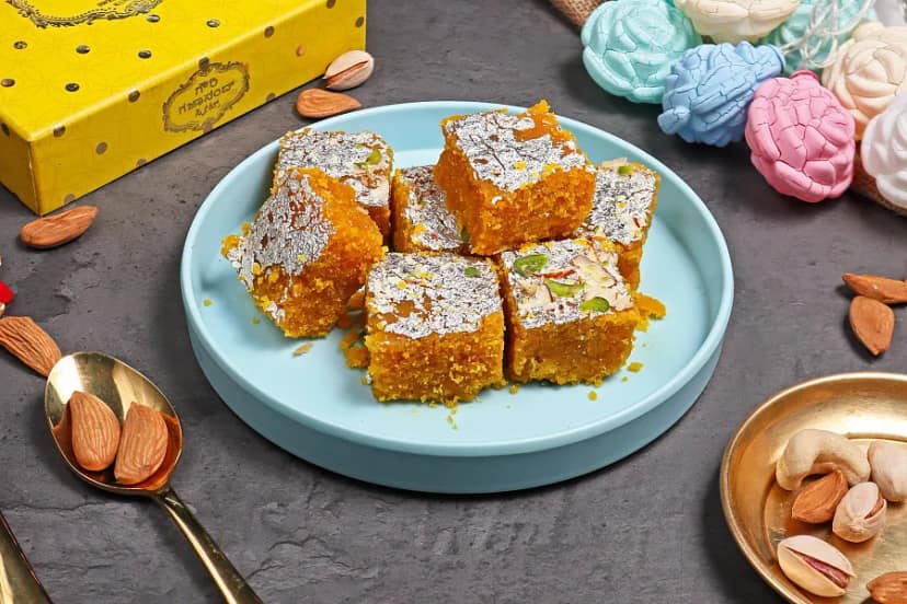 Moong Dal Barfi