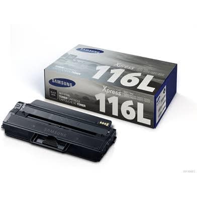 Samsung Mlt-d116l Black High-capacity Original Toner Cartridge (su828a) view 2