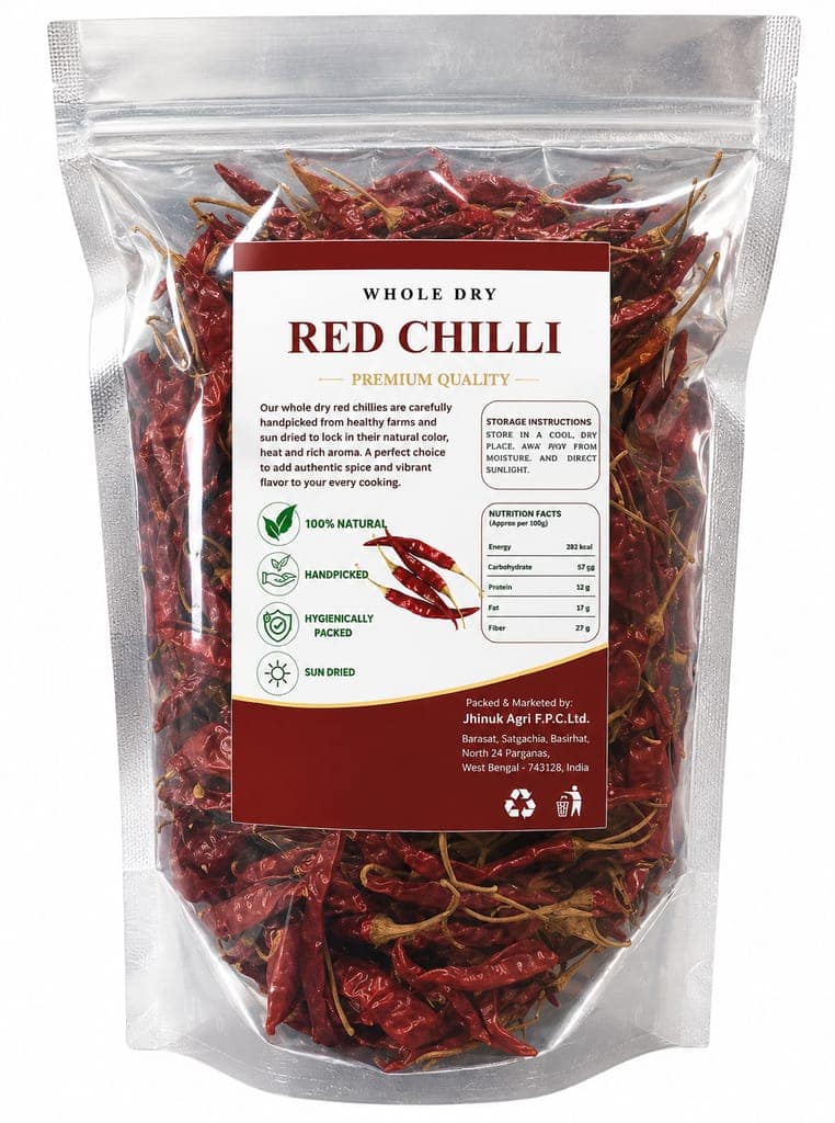 Jhinukgiri Whole Dry Red Chilli (200g)
