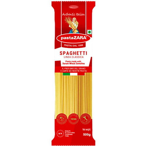 Pasta Zara- Authentic Italian Pasta- Spaghetti 500G