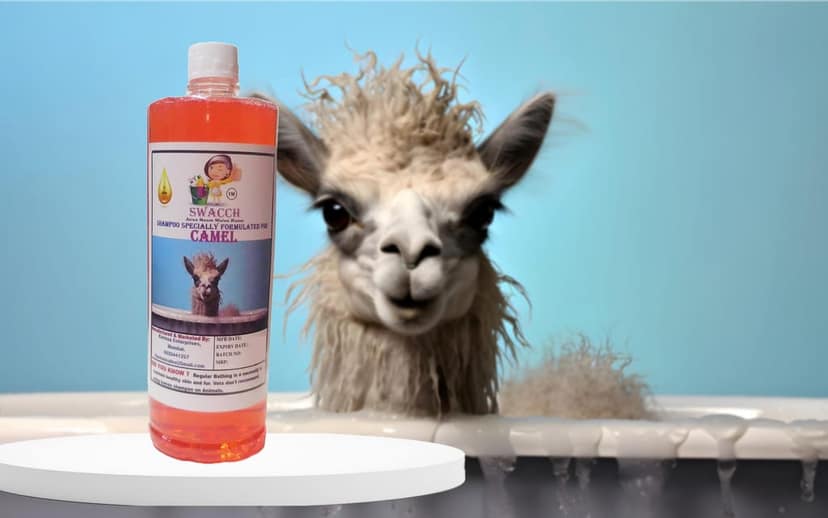 Swacch Shampoo Specially Formulated for Camel (1 Litre) Strawberry view 2