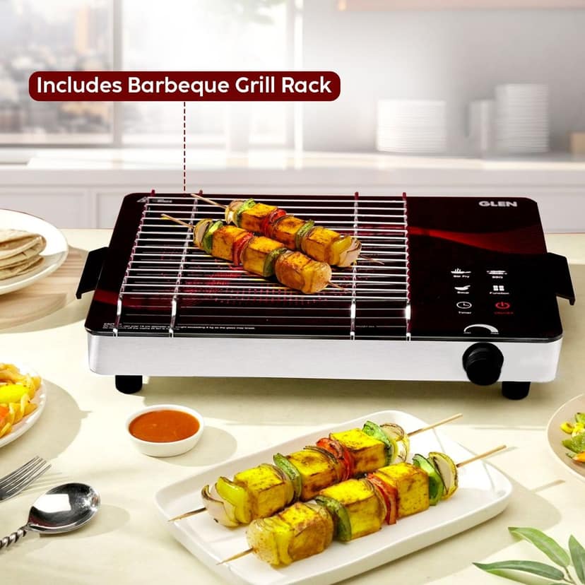Infrared Stove with 3 Preset Cooking Functions 2000W - SA3074 IR view 2