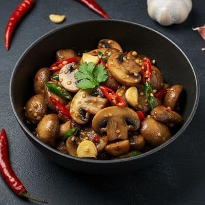 Chilli Garlic Mushroom