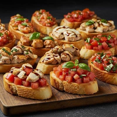 Bruschetta Platter (Chicken)
