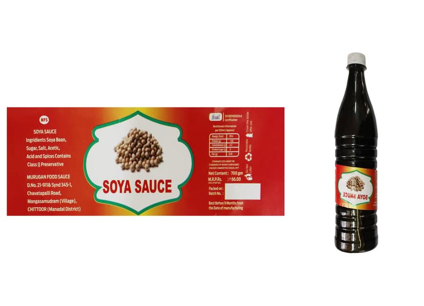 Classic Soya Sauce Bottle - Versatile Asian Condiment view 2