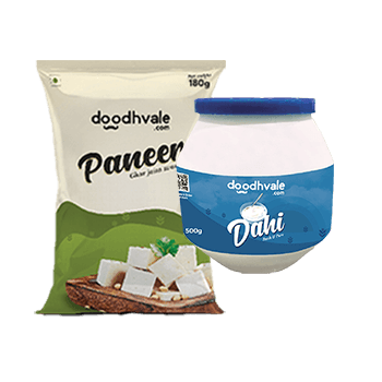 Dairy Combo (1 Dahi + 1 Paneer) 680g