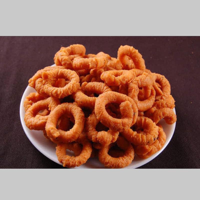 CRUNCHIZZ ANDHRA MURUKKU (Chakli) I Crunchy, Authentic Kerala Snack I No Artificial Additives I Perfect Tea-Time Bites I Pack of One