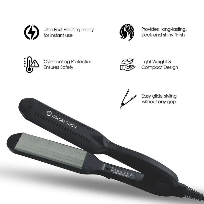Colors Queen Professional Hair Crimper view 2