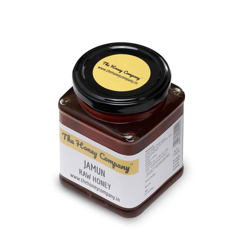 The Honey Company Jamun Raw Honey 350g 100% Pure Natural Raw Unprocessed Unheated Unpasteurised Unfiltered view 2