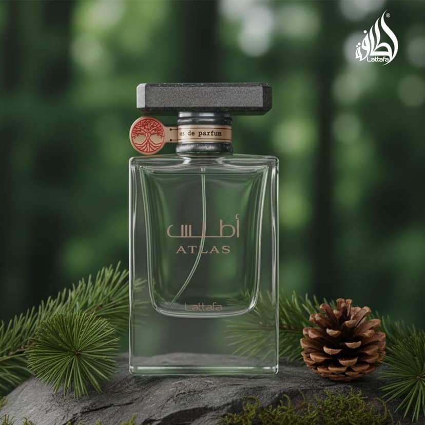 Lattafa Atlas Eau De Parfum | Unisex Luxury Perfume | Long Lasting Fresh & Woody Scent | 55ml view 2