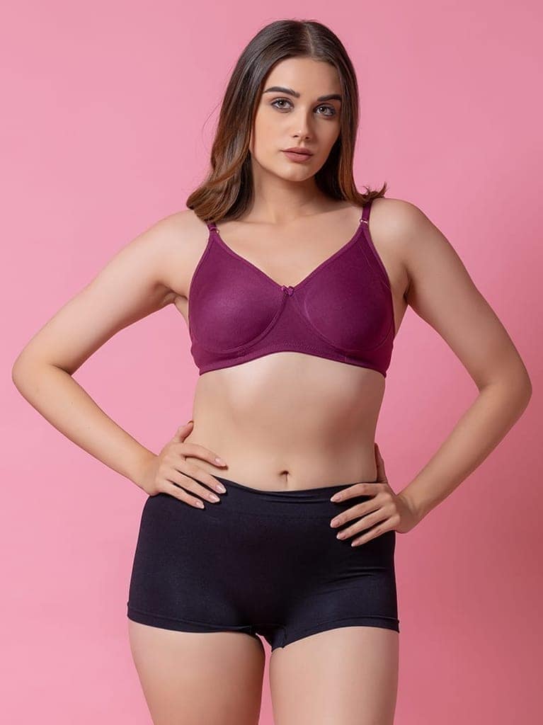 Trendy T-Shirt Bras Non Padded Full Coverage Bra