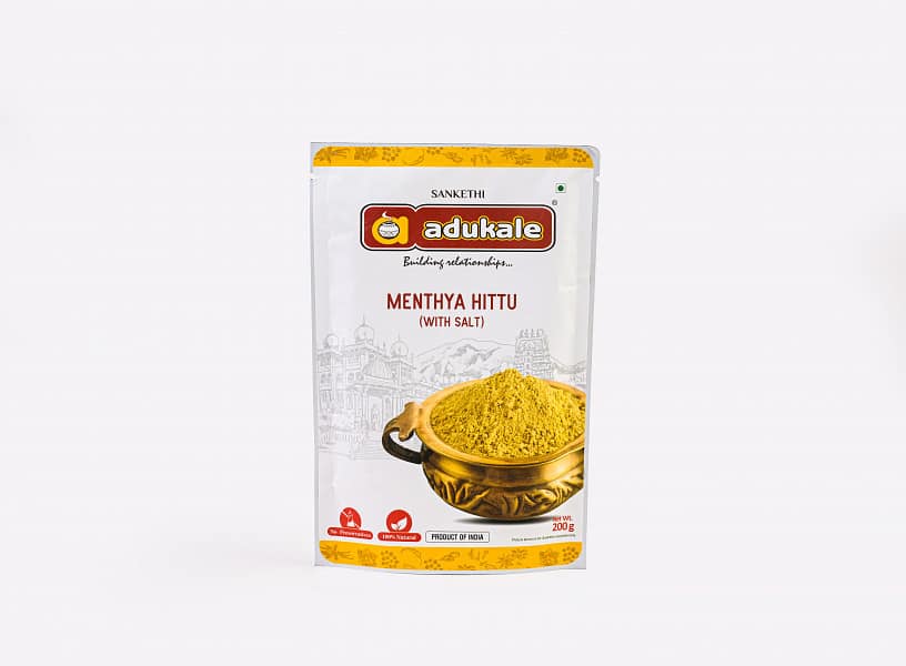 Menthya hittu (with salt) 200 gm