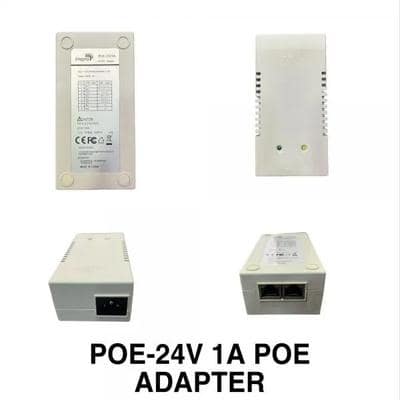 POE LAN Injector 24V DC To 1A Power Over Ethernet Adapter Without Cable view 2