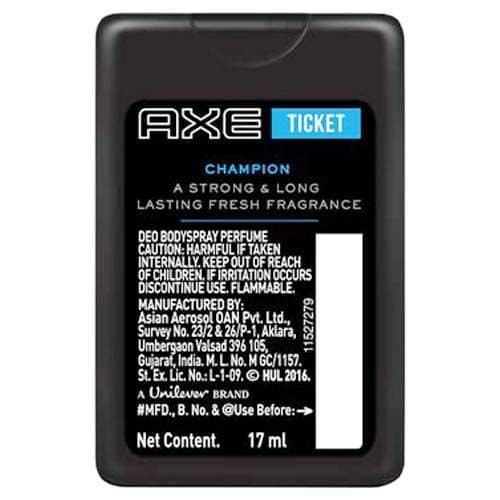 Axe Ticket Perfume, Champion, 17 ml view 2