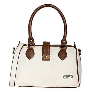 Vara Women Allure PU Leather Handbag Small Shoulder Bag with Inner Pocket for Daily Use, Work, Travel, and Parties Bro