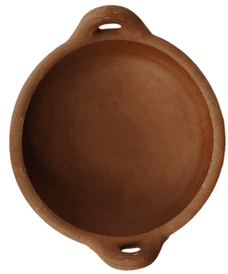 Terracotta Fry Tawa (Up to 1KG)